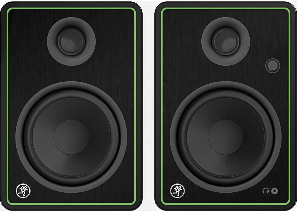 Mackie CR5-XBT 5" Bluetooth Studio Monitors Bundle