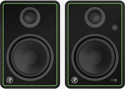 Mackie CR5-XBT 5" Bluetooth Studio Monitors Bundle