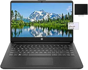 HP 14" HD Laptop AMD Dual-Core 192GB SSD Windows 10