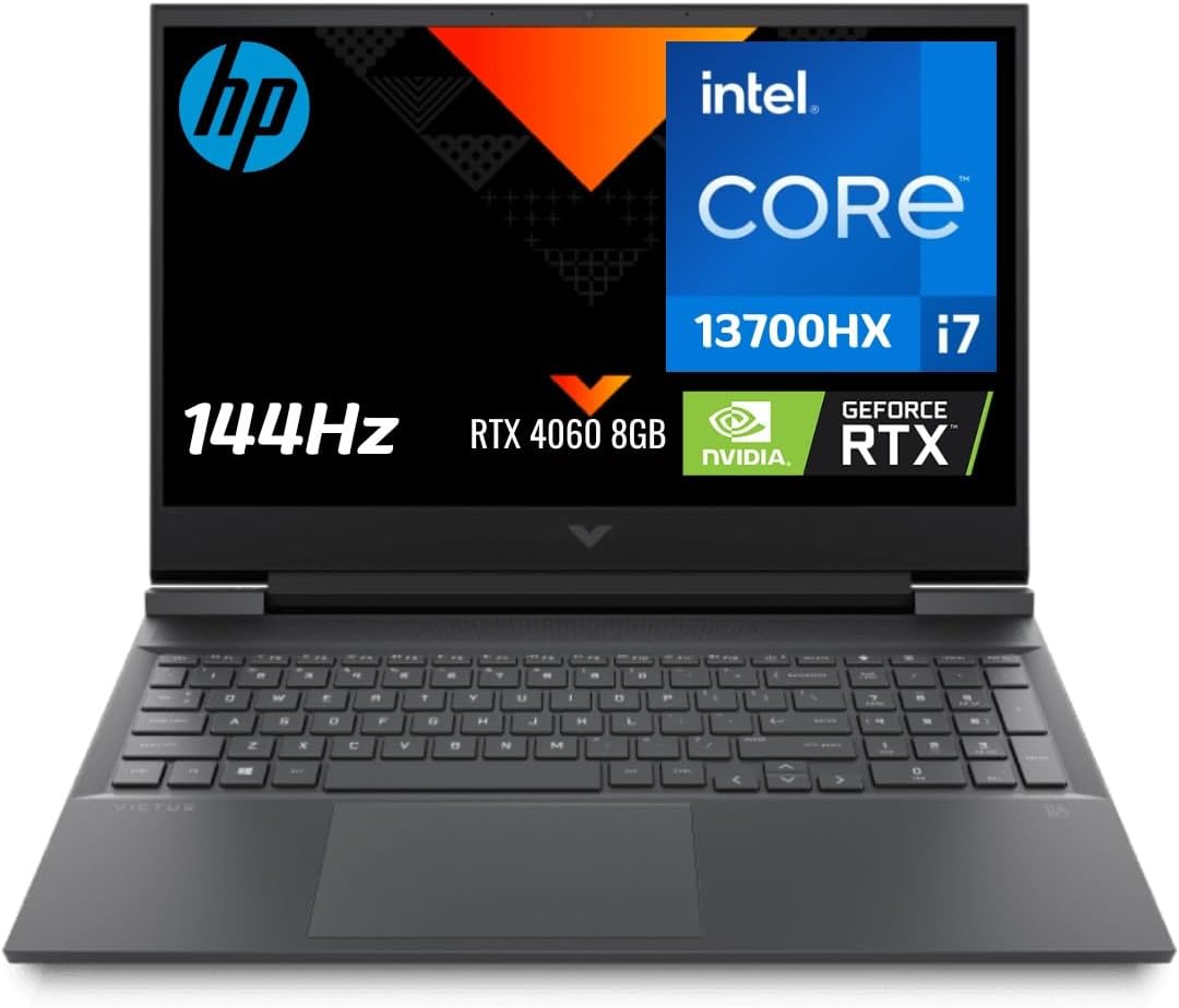 HP Victus Gaming Laptop 16.1" FHD 144Hz i7 RTX 4060 Renewed