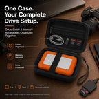 PAIYULE Hard Drive Case for LaCie Rugged Mini and G-DRIVE ArmorATD