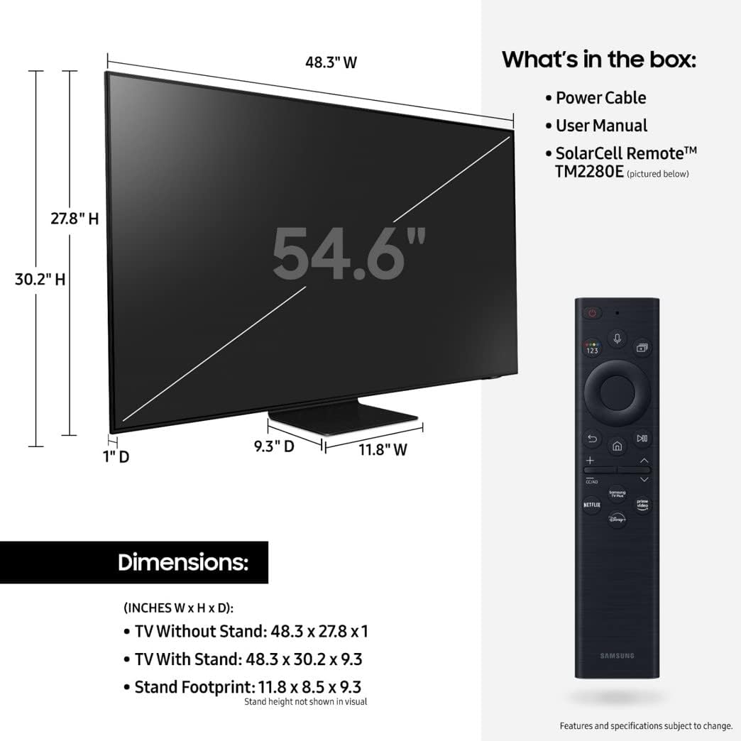 Samsung QN55QN90B 55-Inch Neo QLED 4K Smart TV Renewed