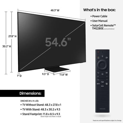Samsung QN55QN90B 55-Inch Neo QLED 4K Smart TV Renewed