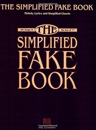 Hal Leonard Simplified Fake Book C Edition Paperback — main product image