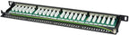Monoprice Half-U UTP Cat5e 24-Port Patch Panel