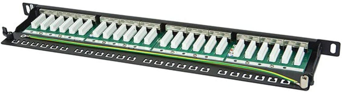 Monoprice Half-U UTP Cat5e 24-Port Patch Panel