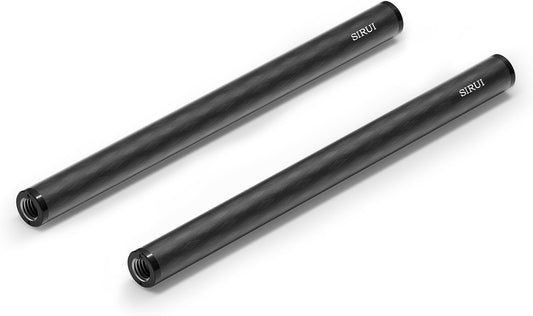 Sirui AM-CR200 15mm Carbon Fiber Camera Rail Rods, 8 inch (2-Pack)