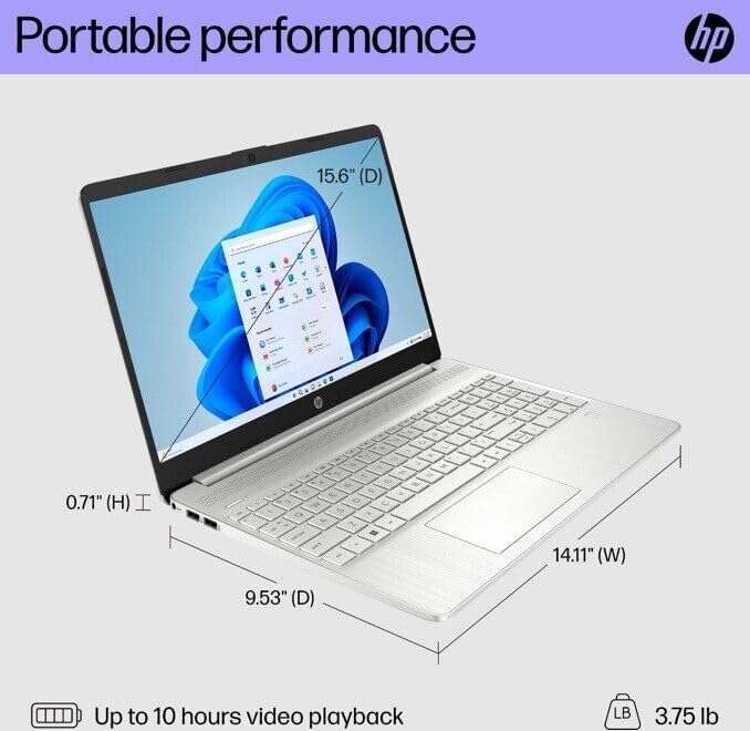 HP HP Notebook i3 15.6" FHD Laptop
