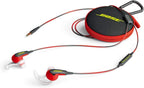 Bose SoundSport In-Ear Headphones with Mic (Apple) - Red Renewed