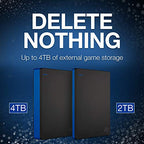 Seagate STGD2000400 Game Drive 2TB External HDD for PS4