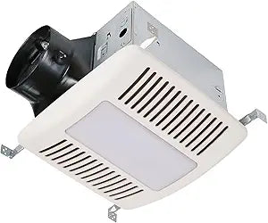 Haier QVE110DTWW Bathroom Exhaust Fan with LED Light — main product image
