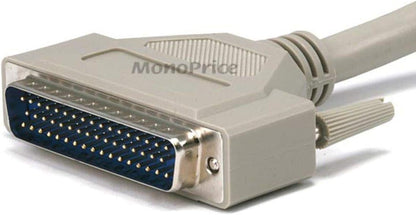 Monoprice 100781 10ft DB50 M/M SCSI Cable 1:1 White
