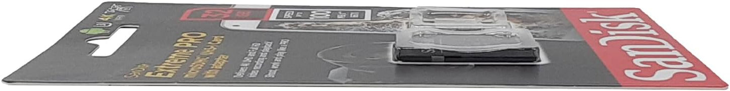 SanDisk SDSQXCG-032G Extreme Pro 32GB MicroSD Card