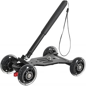 Polaroid PLSTATT-10 Rolling Mini Dolly Stabilization System