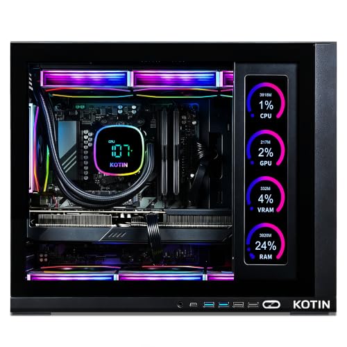 KOTIN Ryzen 7 9800X3D & RTX 5070 Ti Gaming Desktop — main product image