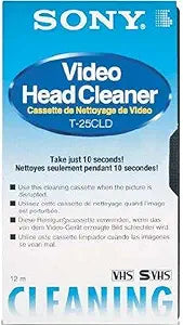 Sony T25CLD VHS Head Cleaning Cassette (Dry)