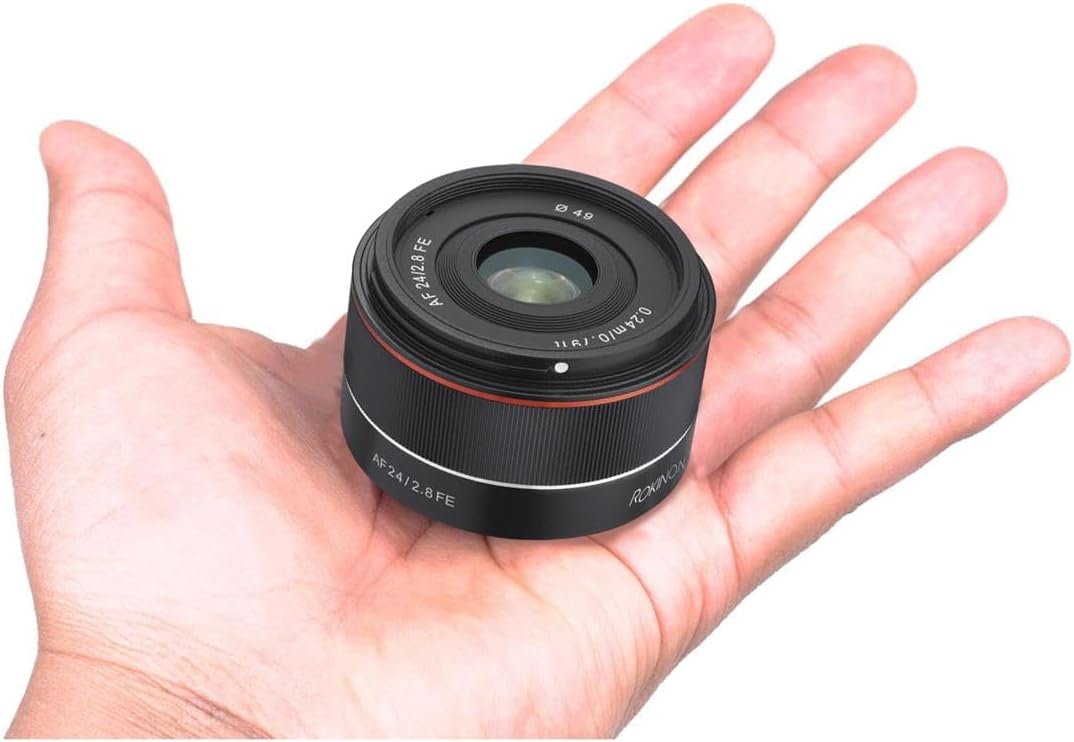 Rokinon IO24AF-E AF 24mm f/2.8 Wide Angle Lens Sony E-Mount