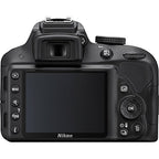 Nikon D3300 24.2MP Digital SLR Camera (Renewed)