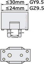 Ushio BVE 625W 120V 3350K Halogen Lamp