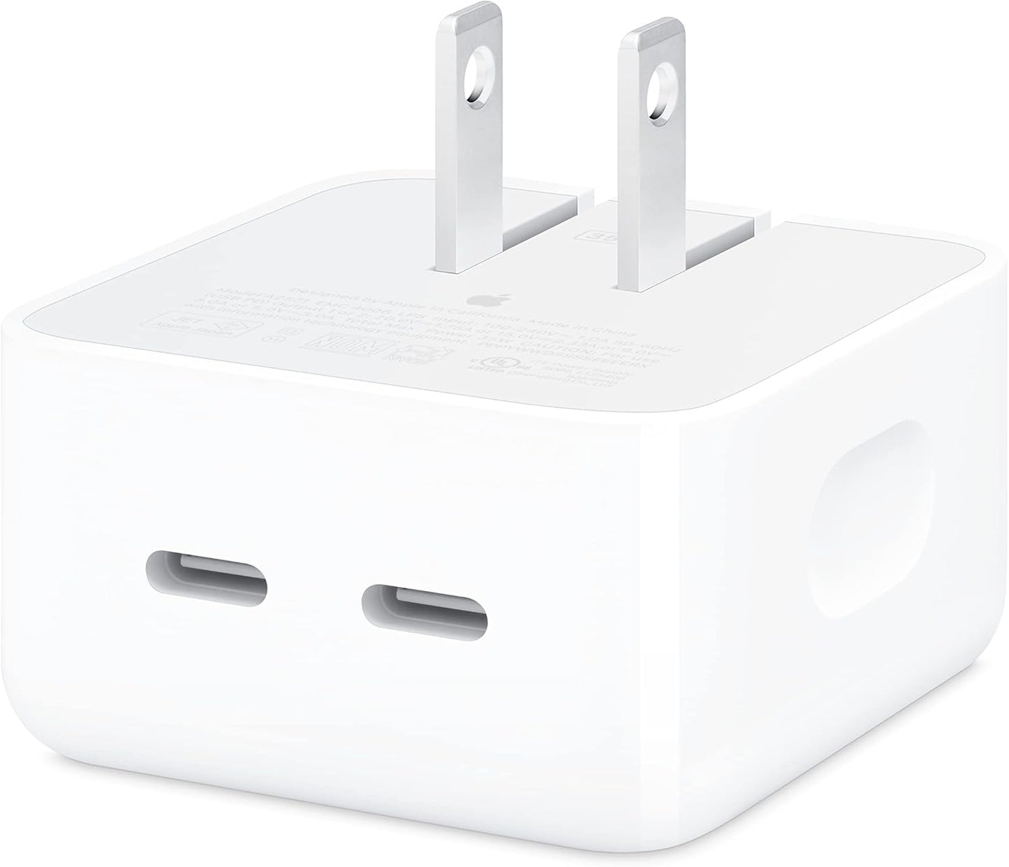 Apple MNWM3AM/A 35W Dual USB-C Compact Power Adapter