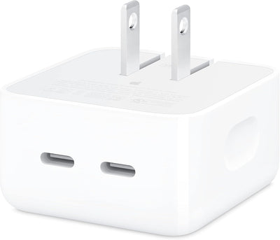 Apple MNWM3AM/A 35W Dual USB-C Compact Power Adapter