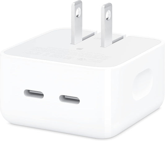 Apple MNWM3AM/A 35W Dual USB-C Compact Power Adapter