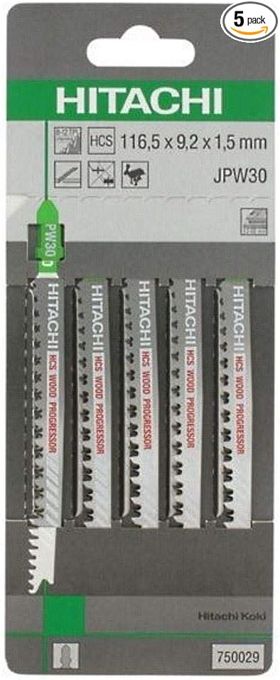 Hitachi Stichsägeblätter Jigsaw Blades 5-Pack