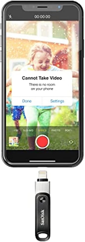 SanDisk SDIX60N-128G 128GB iXpand Flash Drive Go