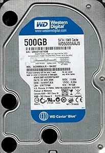 Western Digital WD5000AAJS 500GB SATA Hard Drive