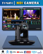 FoMaKo FMK20UH NDI PTZ Camera, Controller and Capture Bundle
