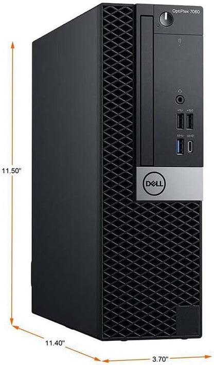 Dell Optiplex 7060 SFF i7 Desktop PC (Renewed)