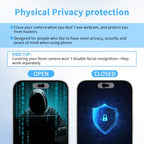 QFGasre Slide-Type Smartphone Camera Privacy Covers