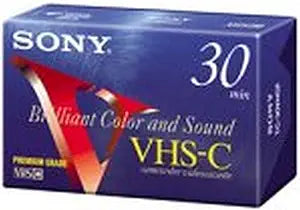 Sony TC30VHGL/5HWM VHS-C Camcorder Cassettes 5-Pack