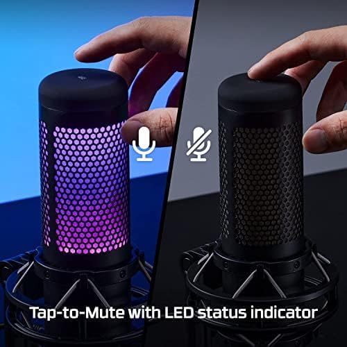 HyperX QuadCast S RGB USB Condenser Microphone Gaming