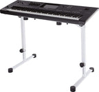 K&M 18820.019.76 Omega Pro White Keyboard Table Stand