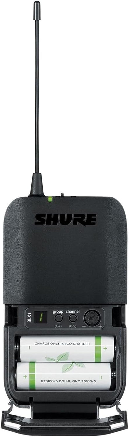 Shure BLX1=-H9 Wireless Bodypack Transmitter H9 Band
