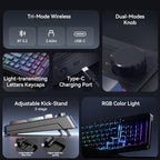 AULA S99 Wireless 96% Membrane Gaming Keyboard