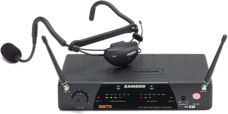 Samson AirLine 77 AH7 Wireless Fitness Headset Microphone — main product image