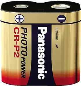 Panasonic CR-P2L_1BP 6V Lithium Photo Battery