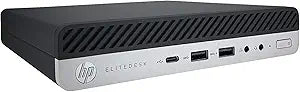 HP 800 G4-MINI EliteDesk i5 Mini PC (Renewed)
