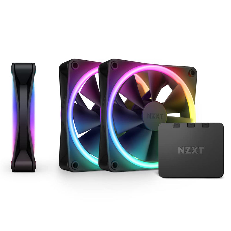 NZXT RF-D12TF-B1 F120 RGB Duo Triple Pack, 3 x 120mm Fans — main product image