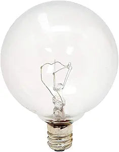 GE 17722 Lighting Decorative G16 Candelabra Globe Bulbs