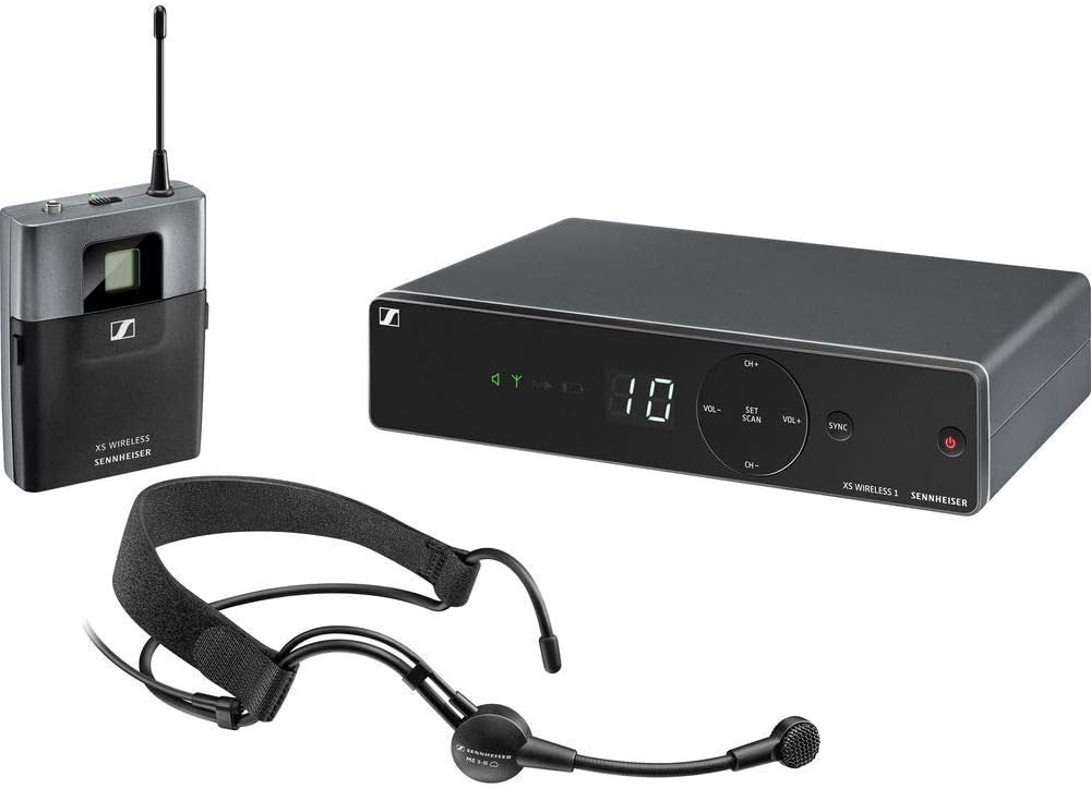 Sennheiser XSW 1-ME3-A Wireless Headmic Set Renewed