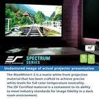 Elite Screens ELECTRIC110H2 110-Inch Motorized Projector Screen