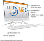 HP 22-dd0110 All-in-One Desktop Athlon Silver