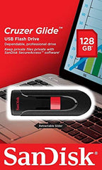 SanDisk SDCZ60-128G-B35 Cruzer Glide 128GB USB 2.0 Flash Drive 5-Pack
