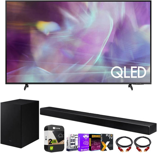 Samsung E18SAMQN55Q60AA 43" The Frame QLED TV Bundle