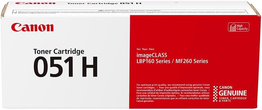 Canon 051 High Capacity Black Toner Cartridge