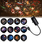 Generic Plug and Play HD Christmas Scene Projector