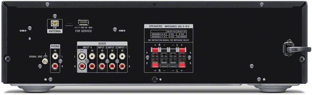 Sony CRT3SNSTRDH190 2-ch Stereo Receiver Bluetooth Renewed